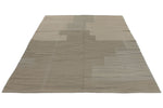 7x10 Gray Turkish Tribal Rug