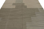 7x10 Gray Turkish Tribal Rug