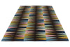 7x10 Multicolor Turkish Tribal Rug