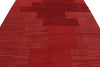 8x10 Red Turkish Tribal Rug