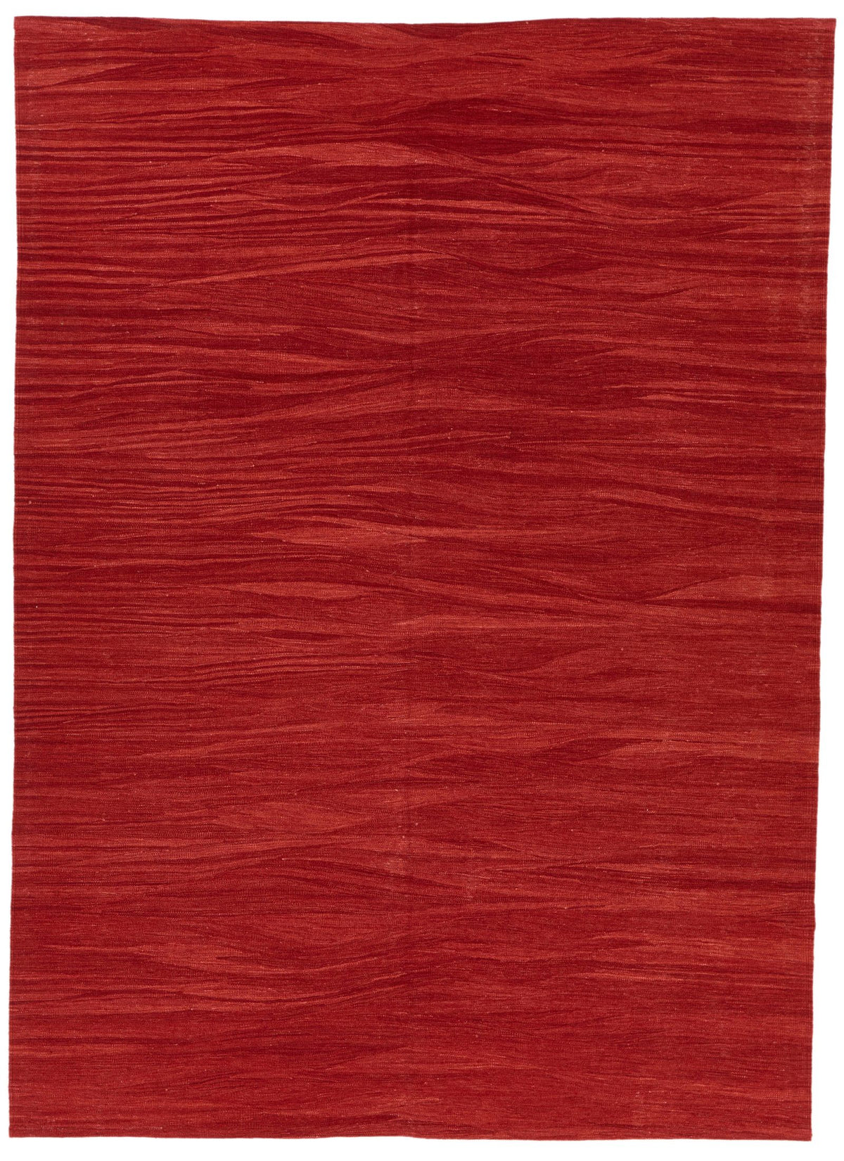 7x9 Red Turkish Tribal Rug