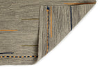 6x8 Blue and Multicolor Turkish Tribal Rug