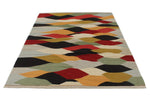 7x10 Multicolor Turkish Tribal Rug
