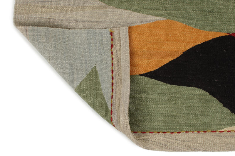 7x10 Multicolor Turkish Tribal Rug