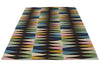 5x8 Multicolor Turkish Tribal Rug