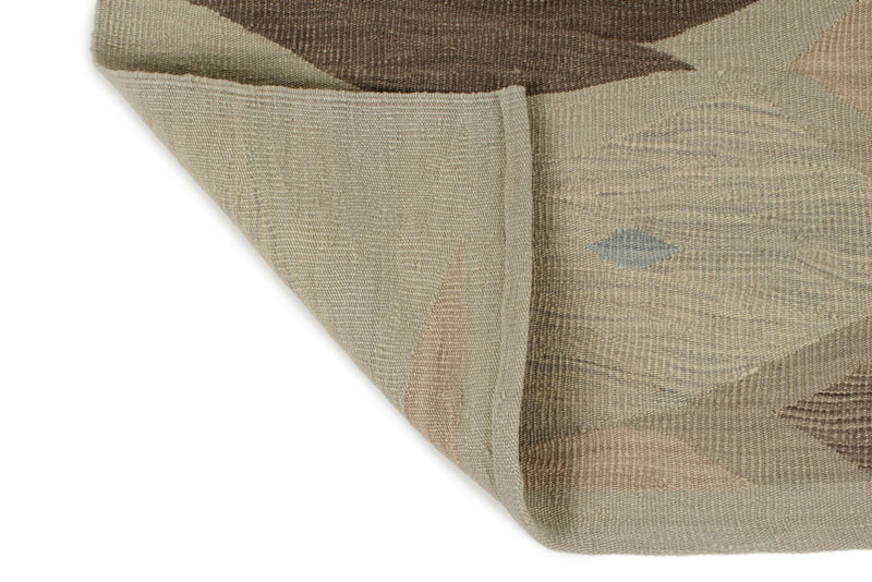 6x10 Gray and Multicolor Turkish Tribal Rug