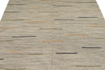 6x8 Blue and Multicolor Turkish Tribal Rug
