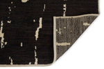 8x10 Gray and Ivory Turkish Tribal Rug