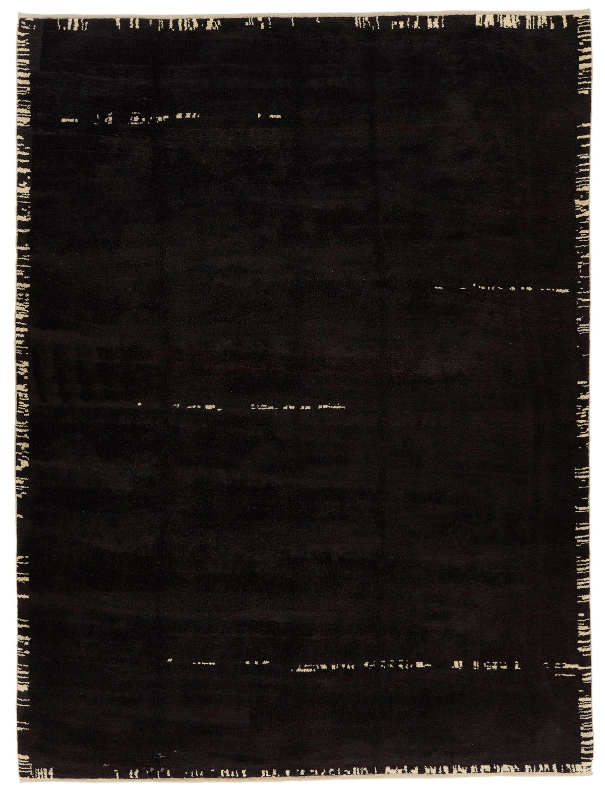 9x12 Gray Turkish Tribal Rug