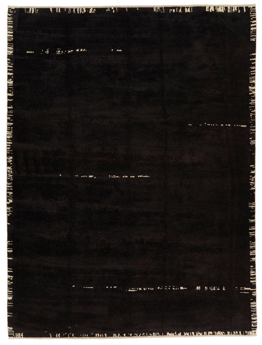 9x12 Gray Turkish Tribal Rug