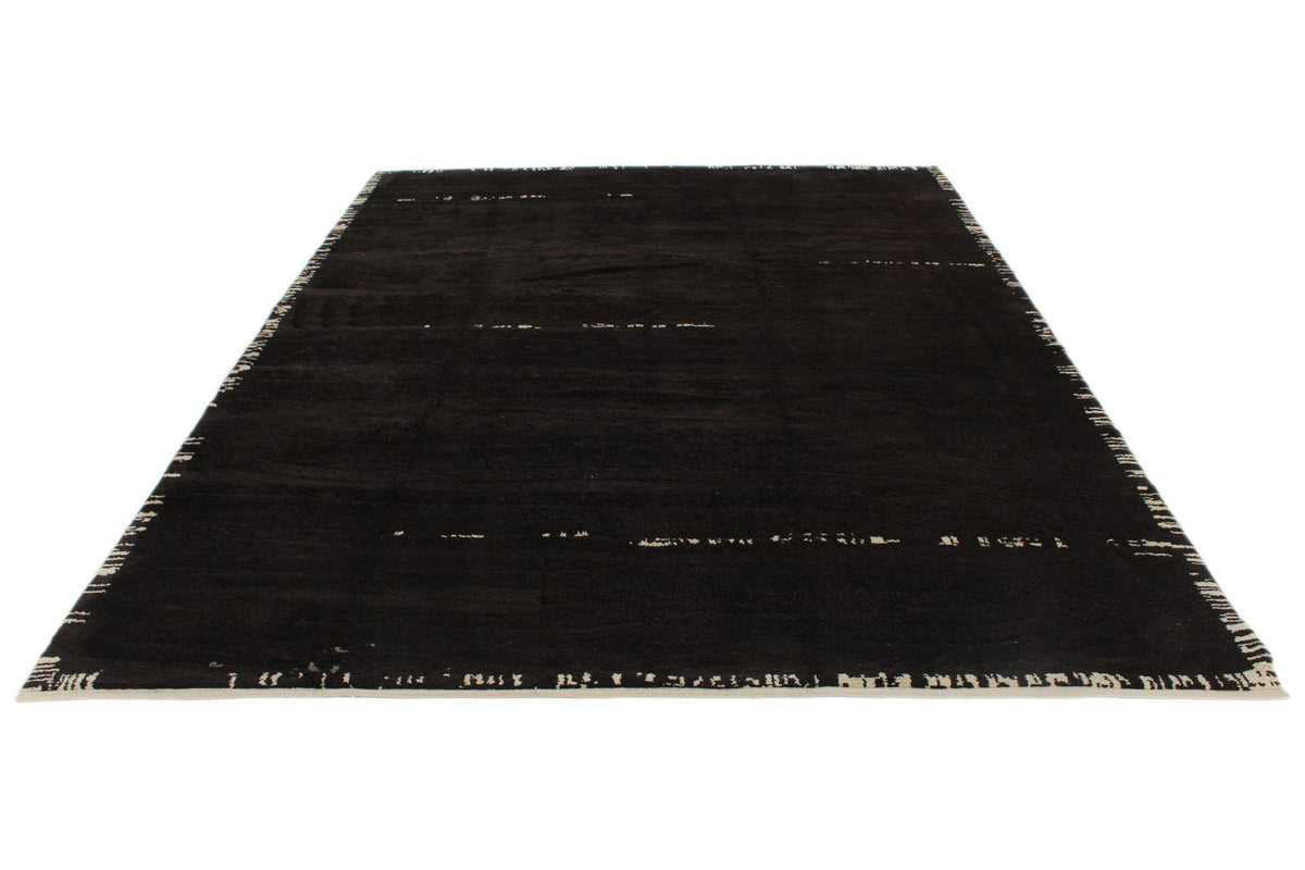 9x12 Gray Turkish Tribal Rug