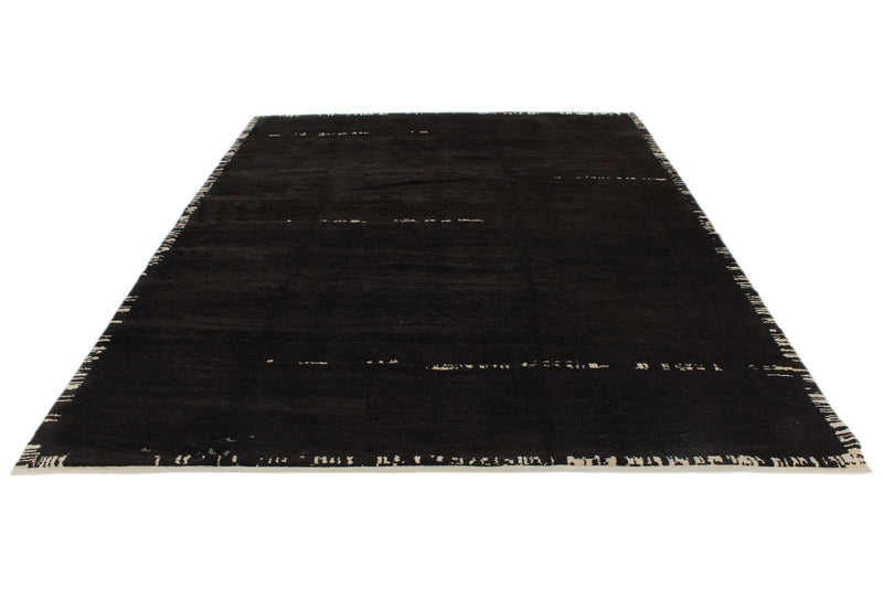 9x12 Gray Turkish Tribal Rug