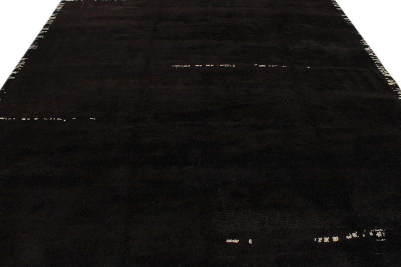 9x12 Gray Turkish Tribal Rug