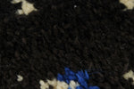 9x13 Gray and Blue Turkish Tribal Rug