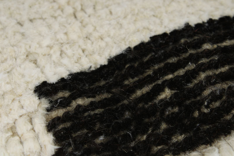 10x14 White Turkish Tribal Rug