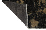 10x13 Black Turkish Tribal Rug