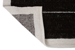 10x14 Black and White Turkish Tribal Rug