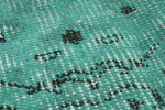 7x11 Turquoise Turkish Tribal Rug