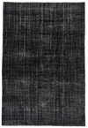 7x11 Charcoal Turkish Tribal Rug