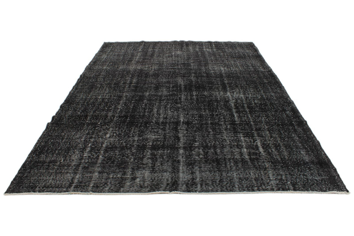 7x11 Charcoal Turkish Tribal Rug