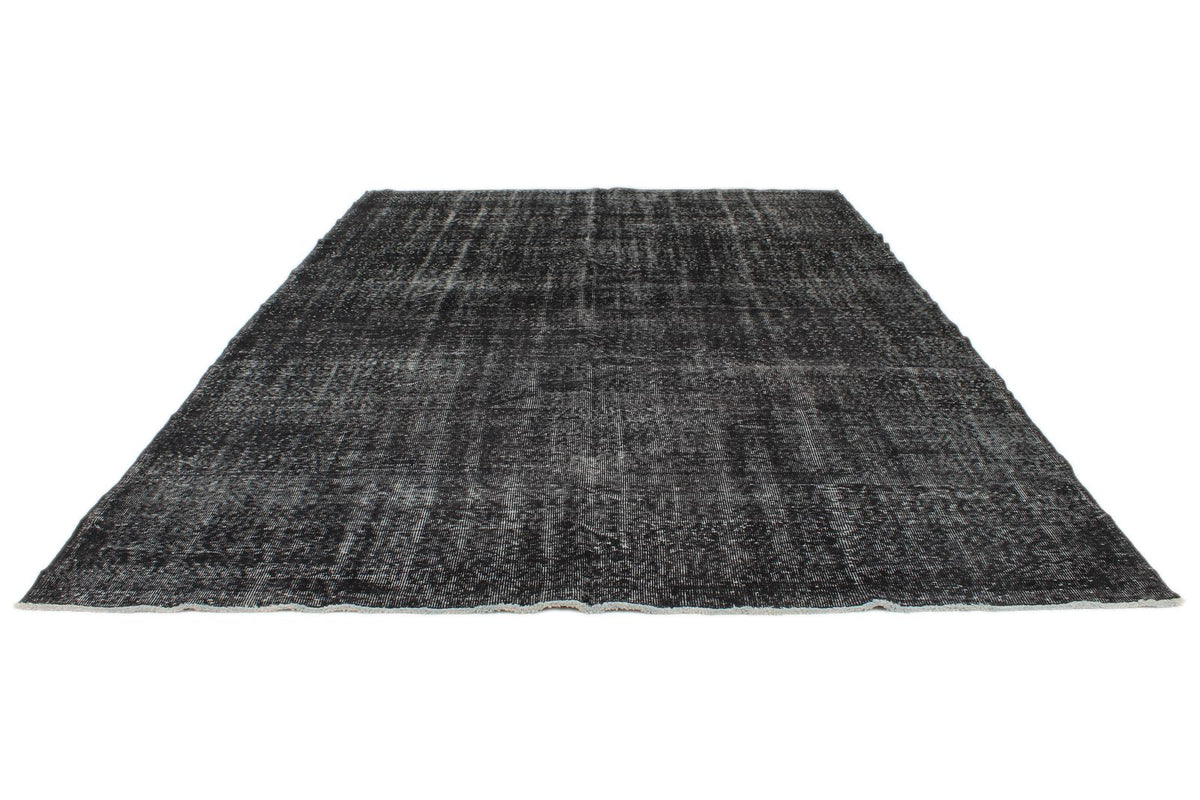 7x11 Charcoal Turkish Tribal Rug