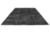 7x11 Charcoal Turkish Tribal Rug