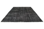 7x11 Charcoal Turkish Tribal Rug