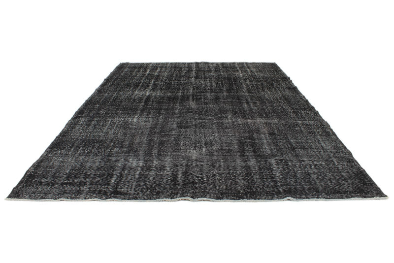 7x11 Charcoal Turkish Tribal Rug