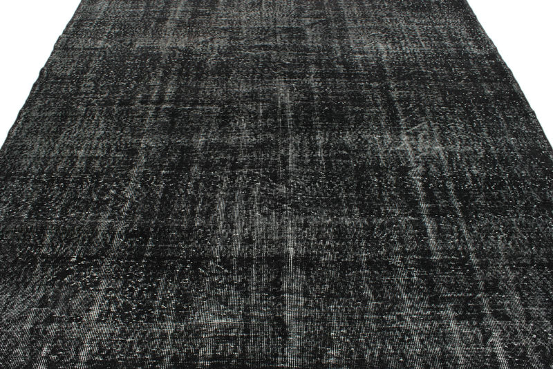 7x11 Charcoal Turkish Tribal Rug
