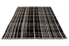 6x8 Beige and White Turkish Tribal Rug