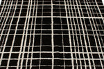 6x8 Beige and White Turkish Tribal Rug