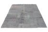 6x8 Gray Turkish Tribal Rug