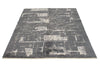 5x6 Gray and Multicolor Turkish Tribal Rug