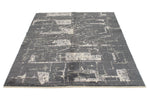5x6 Gray and Multicolor Turkish Tribal Rug