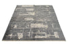 5x7 Gray and Multicolor Turkish Tribal Rug