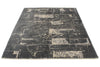 5x7 Gray and Multicolor Turkish Tribal Rug