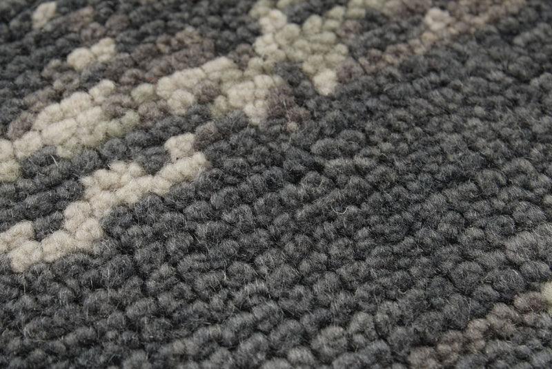 5x7 Gray and Multicolor Turkish Tribal Rug