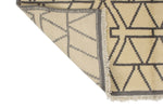5x7 Beige and Gray Turkish Tribal Rug