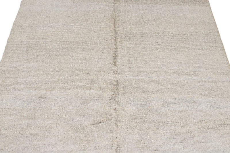 5x8 Beige Turkish Tribal Rug