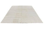 7x10 Ivory Turkish Patchwork Rug