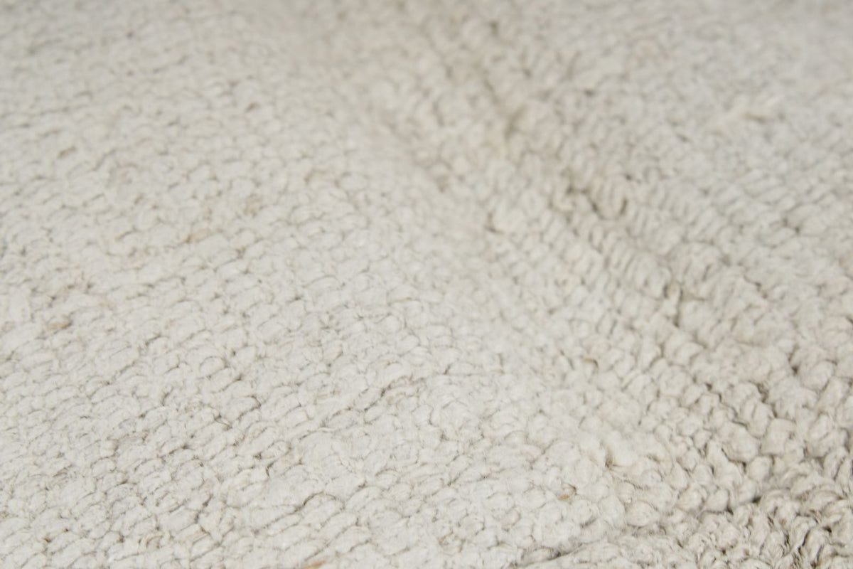 7x10 Ivory Turkish Patchwork Rug