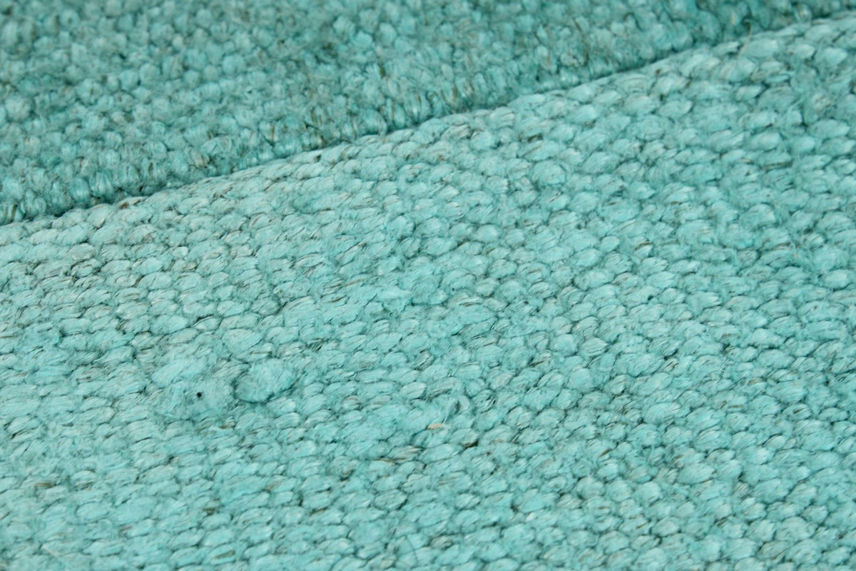 7x10 Turquoise Turkish Tribal Rug
