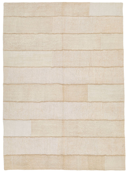 6x8 Gray Turkish Tribal Rug