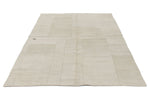 6x8 Beige Turkish Tribal Rug