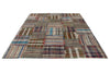 7x9 Multicolor Turkish Tribal Rug