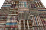 7x9 Multicolor Turkish Tribal Rug