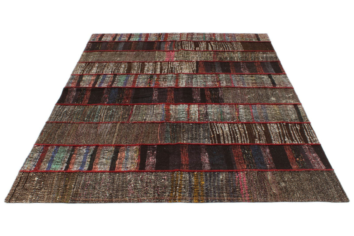 6x8 Multicolor Turkish Tribal Rug