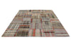 7x10 Multicolor Turkish Tribal Rug