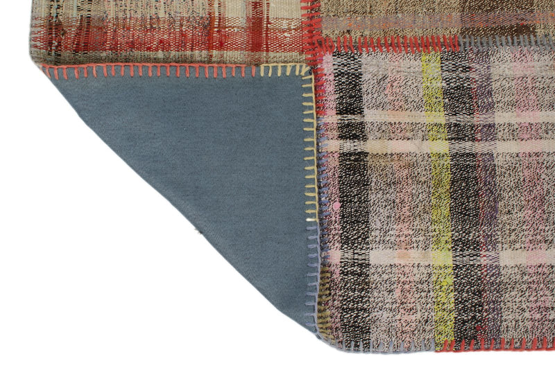 7x10 Multicolor Turkish Tribal Rug