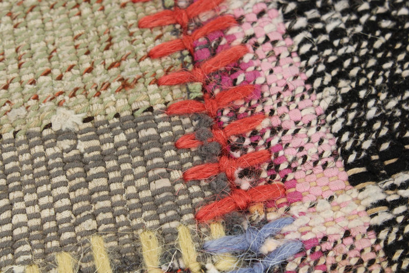 7x10 Multicolor Turkish Tribal Rug